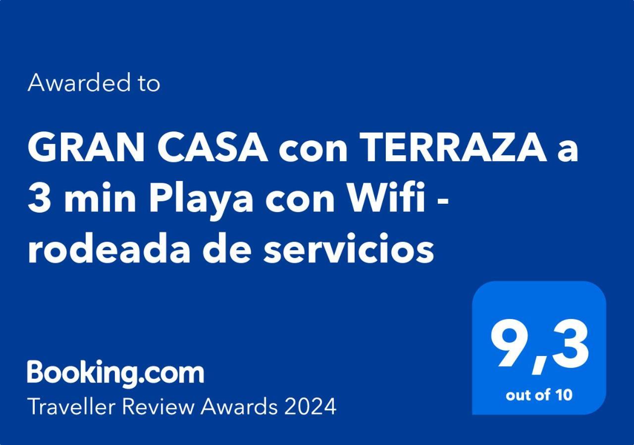 Gran Casa Con Terraza A 3 Min Playa Con Wifi - Rodeada De Servicios Рокетас-де-Мар Екстер'єр фото